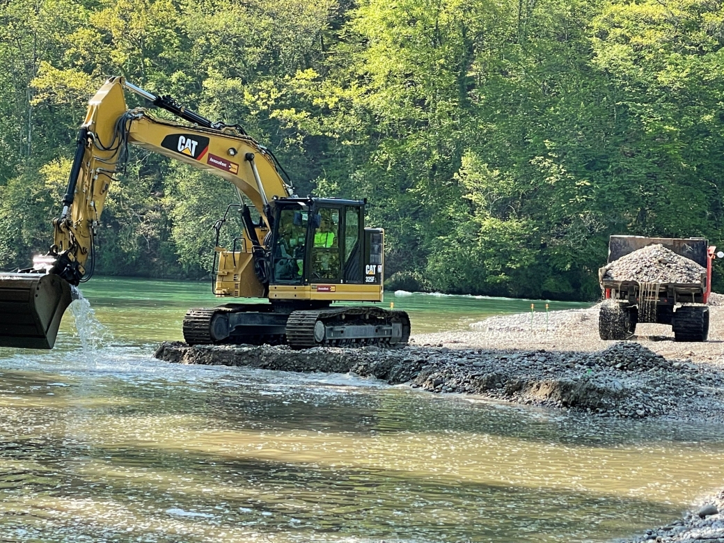 Embouchure de l'Allondon